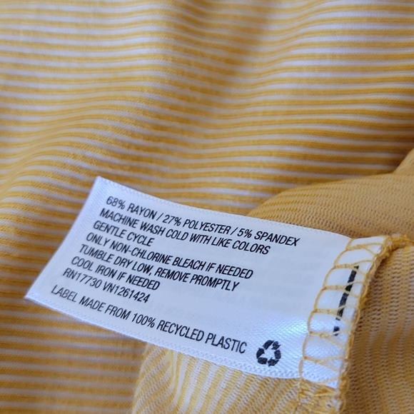 Summer Yellow Dress Size S - Picture 5 of 6